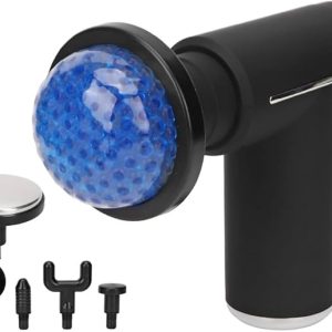 MDHL Massage Gun Deep Tissue Percussion Muscle Mini Massager for Pain Relief, Handheld Electric Body Massager Sports Portable Super Quiet Brushless Motor