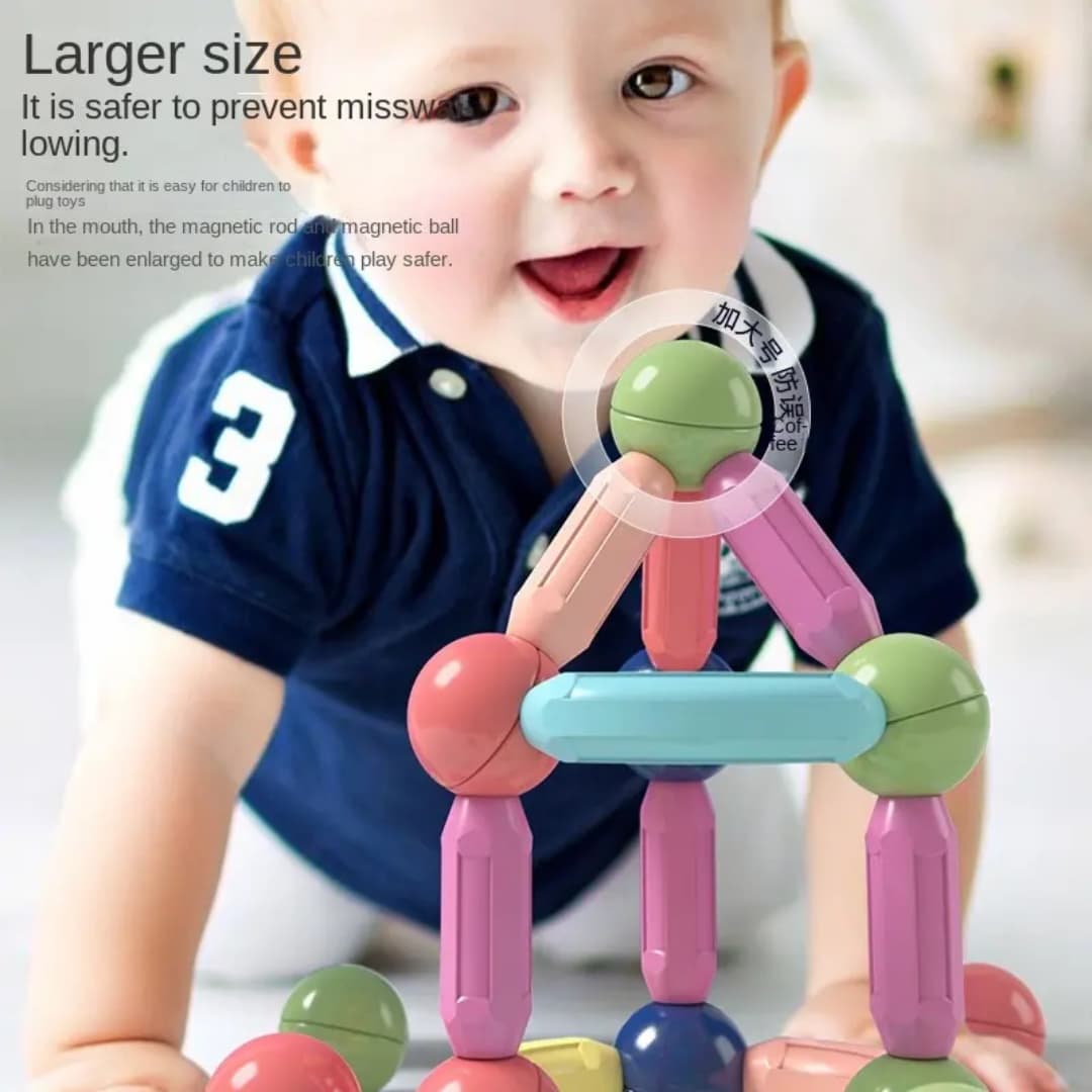 Magnetic Magic: 90pcs of Fun and Learning in One Toy! - Image 5