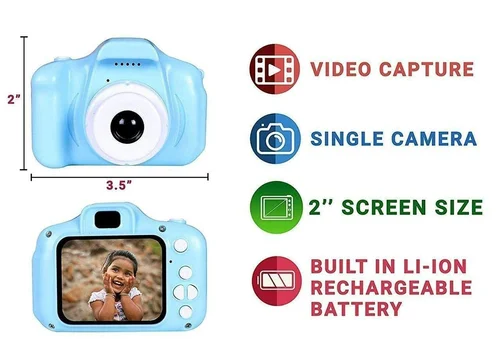 Digital Kids Camera Child Handy Portable Mini Camera - Image 2