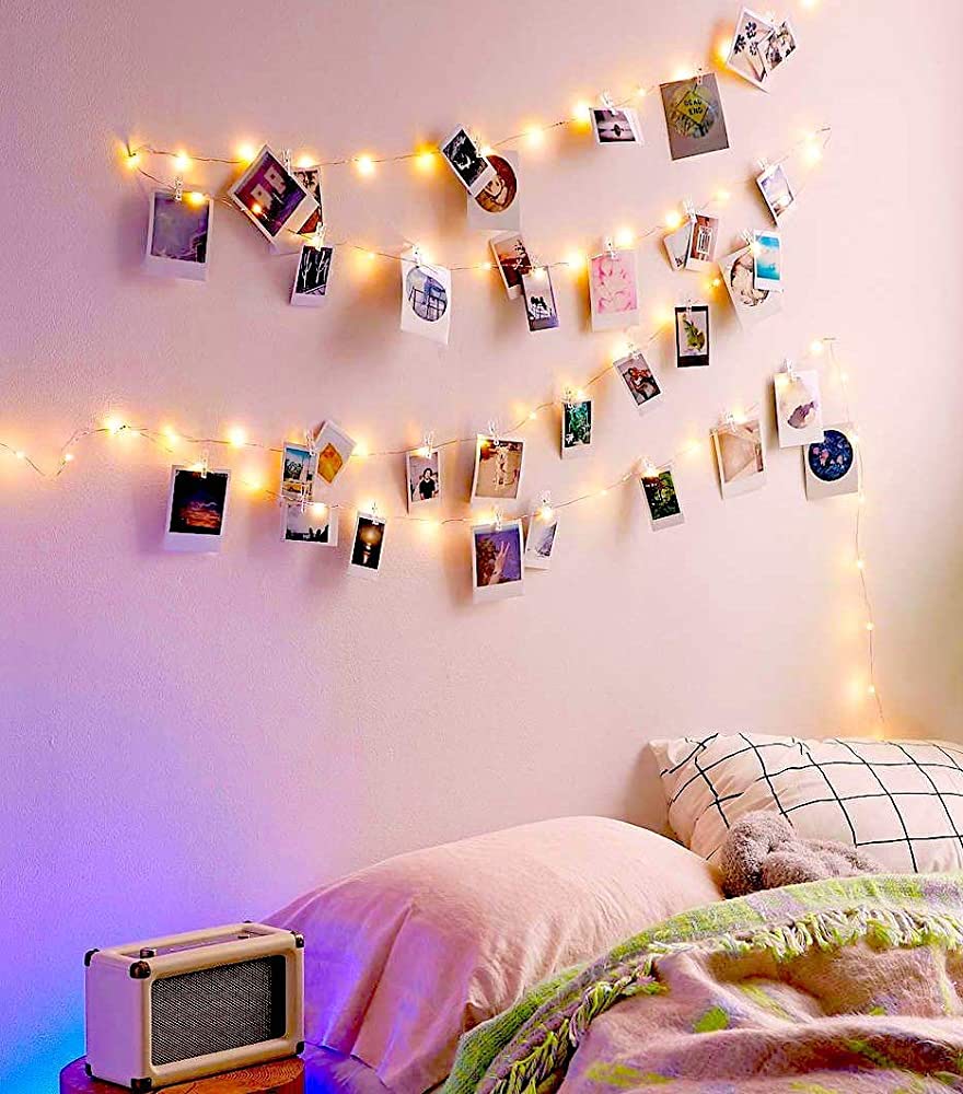 Plastic LED Light Photo Clip 20 pcs