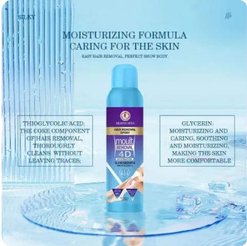 Heaven Dove Hair Removal Spray (Unisex) - Image 2