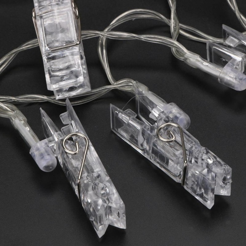 Plastic LED Light Photo Clip 20 pcs - Image 3